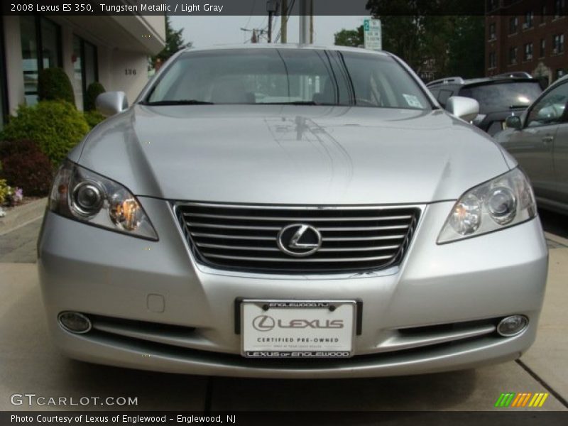Tungsten Metallic / Light Gray 2008 Lexus ES 350