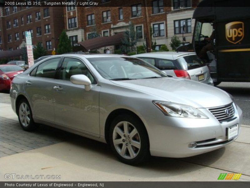 Tungsten Metallic / Light Gray 2008 Lexus ES 350