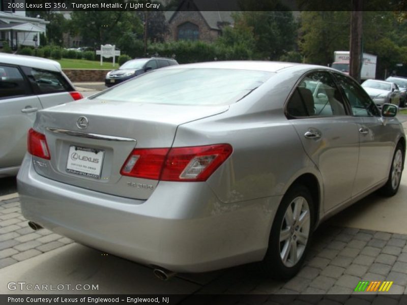 Tungsten Metallic / Light Gray 2008 Lexus ES 350