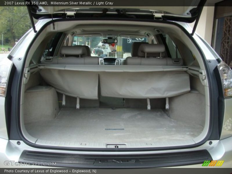 Millennium Silver Metallic / Light Gray 2007 Lexus RX 350 AWD