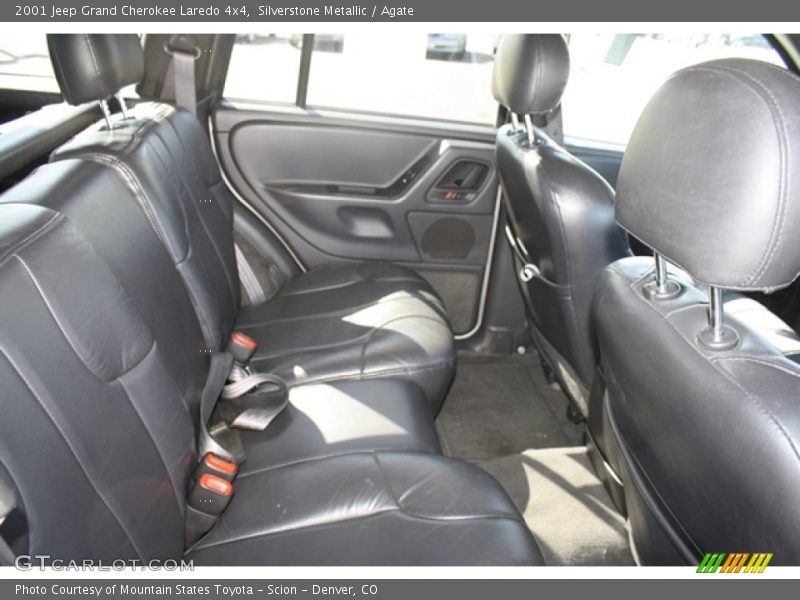Silverstone Metallic / Agate 2001 Jeep Grand Cherokee Laredo 4x4