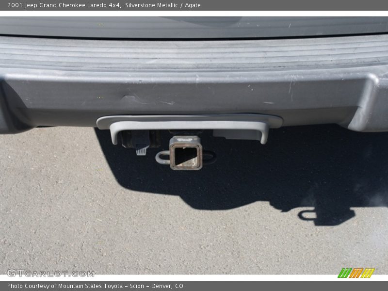 Silverstone Metallic / Agate 2001 Jeep Grand Cherokee Laredo 4x4