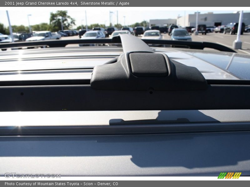 Silverstone Metallic / Agate 2001 Jeep Grand Cherokee Laredo 4x4