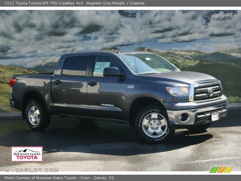 Magnetic Gray Metallic / Graphite 2012 Toyota Tundra SR5 TRD CrewMax 4x4