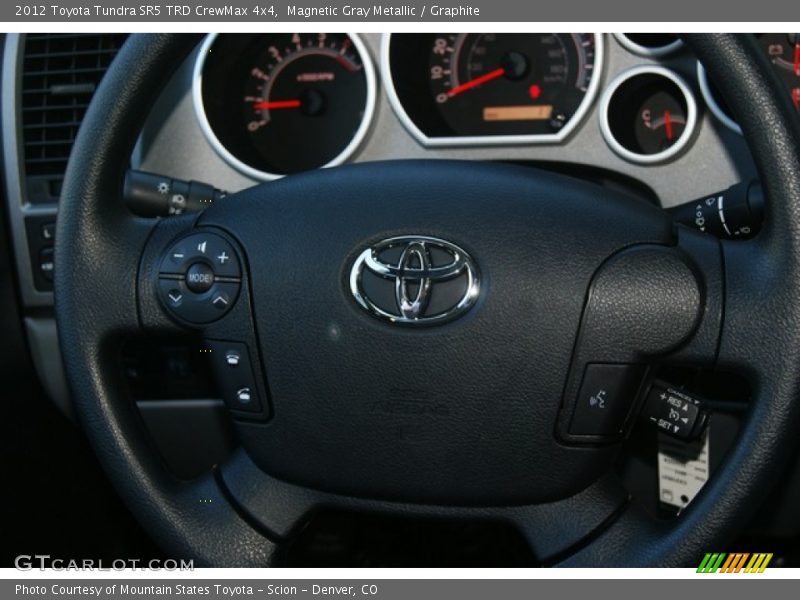 Magnetic Gray Metallic / Graphite 2012 Toyota Tundra SR5 TRD CrewMax 4x4