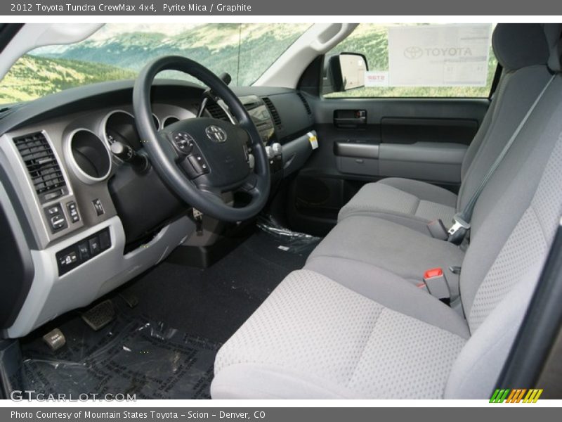  2012 Tundra CrewMax 4x4 Graphite Interior