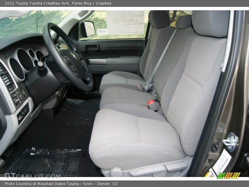  2012 Tundra CrewMax 4x4 Graphite Interior
