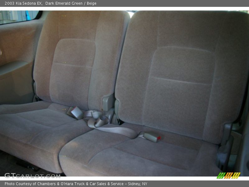 Dark Emerald Green / Beige 2003 Kia Sedona EX