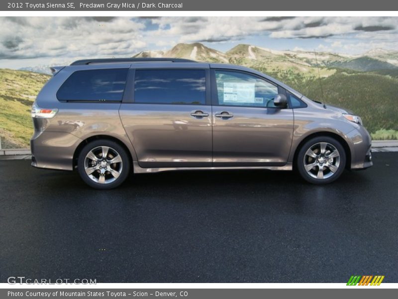  2012 Sienna SE Predawn Gray Mica