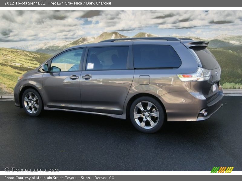  2012 Sienna SE Predawn Gray Mica