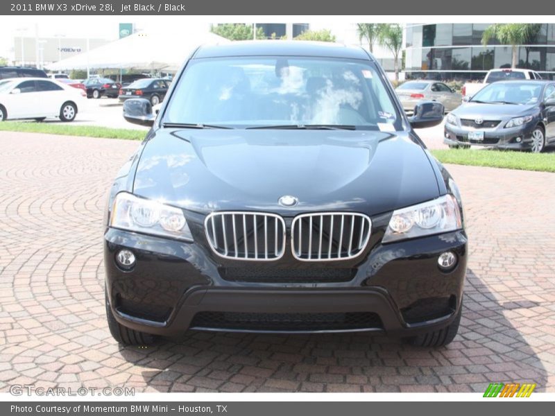 Jet Black / Black 2011 BMW X3 xDrive 28i
