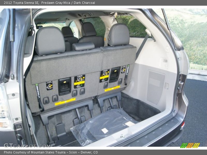  2012 Sienna SE Trunk