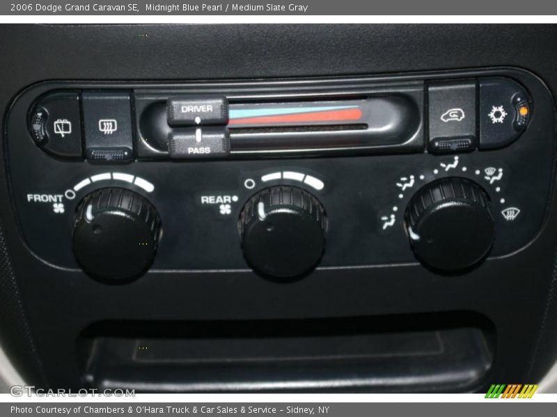 Midnight Blue Pearl / Medium Slate Gray 2006 Dodge Grand Caravan SE