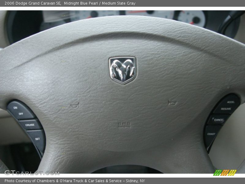 Midnight Blue Pearl / Medium Slate Gray 2006 Dodge Grand Caravan SE
