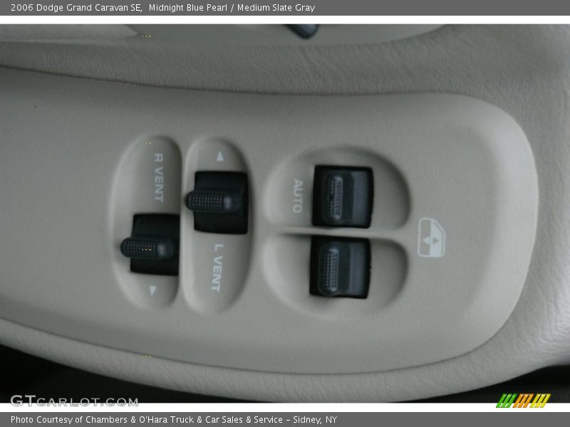 Midnight Blue Pearl / Medium Slate Gray 2006 Dodge Grand Caravan SE