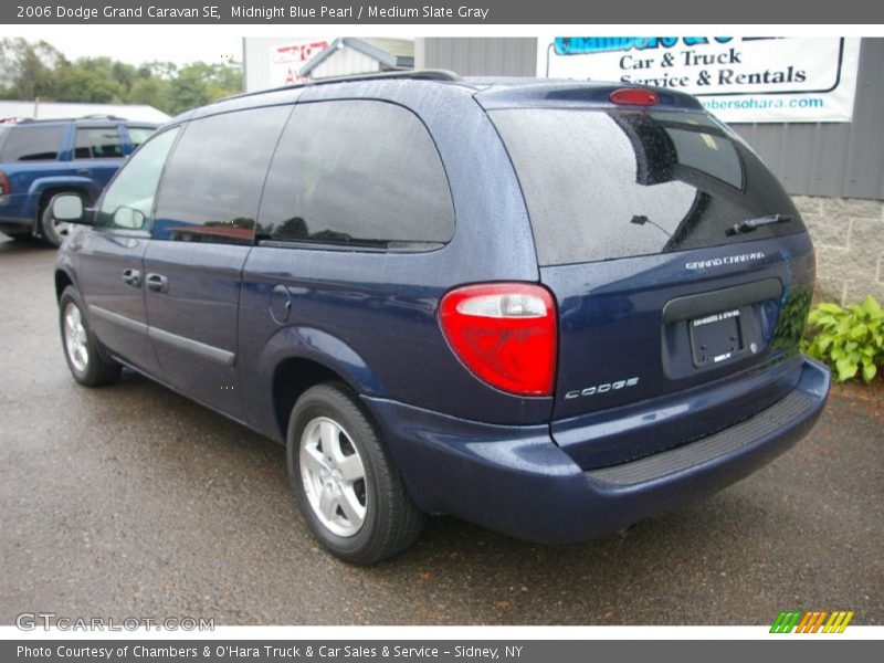 Midnight Blue Pearl / Medium Slate Gray 2006 Dodge Grand Caravan SE