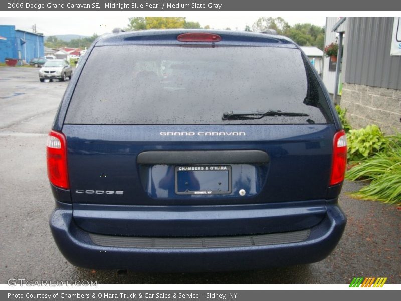 Midnight Blue Pearl / Medium Slate Gray 2006 Dodge Grand Caravan SE