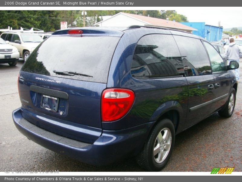 Midnight Blue Pearl / Medium Slate Gray 2006 Dodge Grand Caravan SE