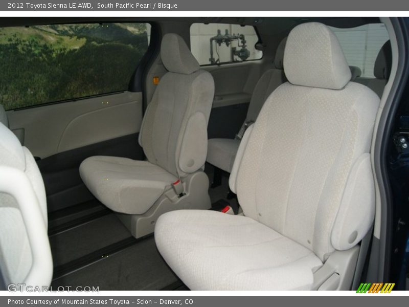 South Pacific Pearl / Bisque 2012 Toyota Sienna LE AWD