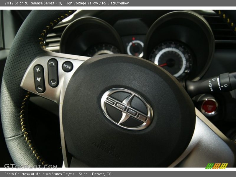 High Voltage Yellow / RS Black/Yellow 2012 Scion tC Release Series 7.0