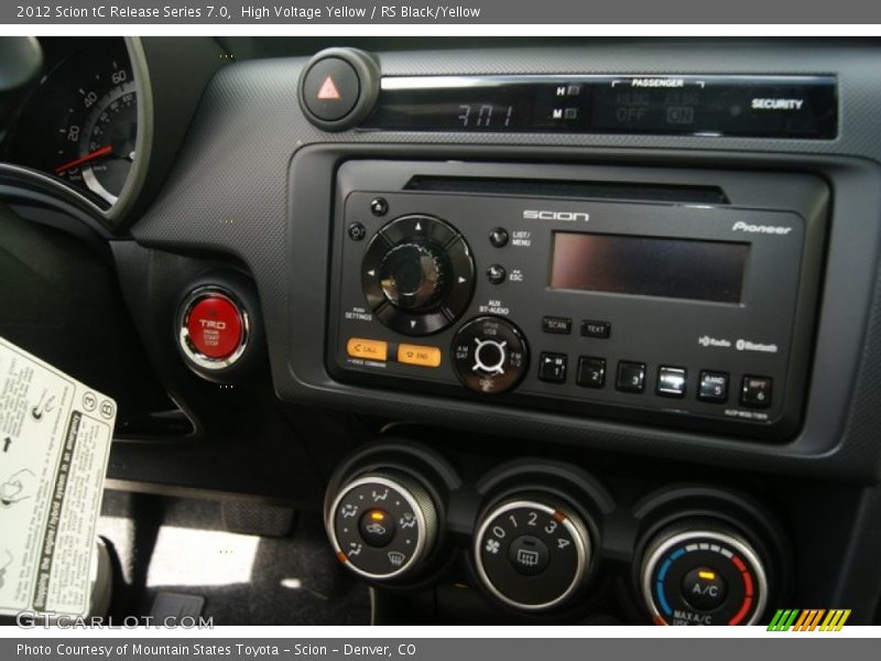 Controls of 2012 tC Release Series 7.0