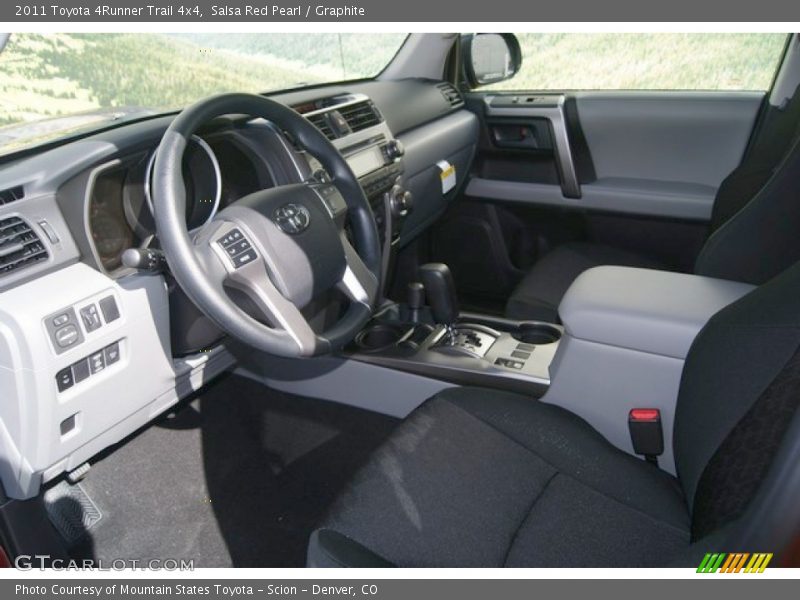 Salsa Red Pearl / Graphite 2011 Toyota 4Runner Trail 4x4