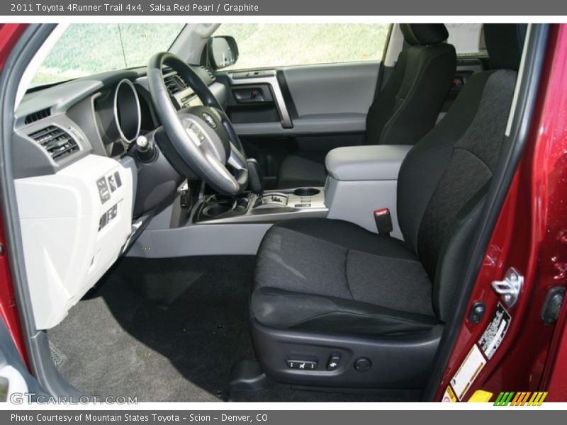 Salsa Red Pearl / Graphite 2011 Toyota 4Runner Trail 4x4