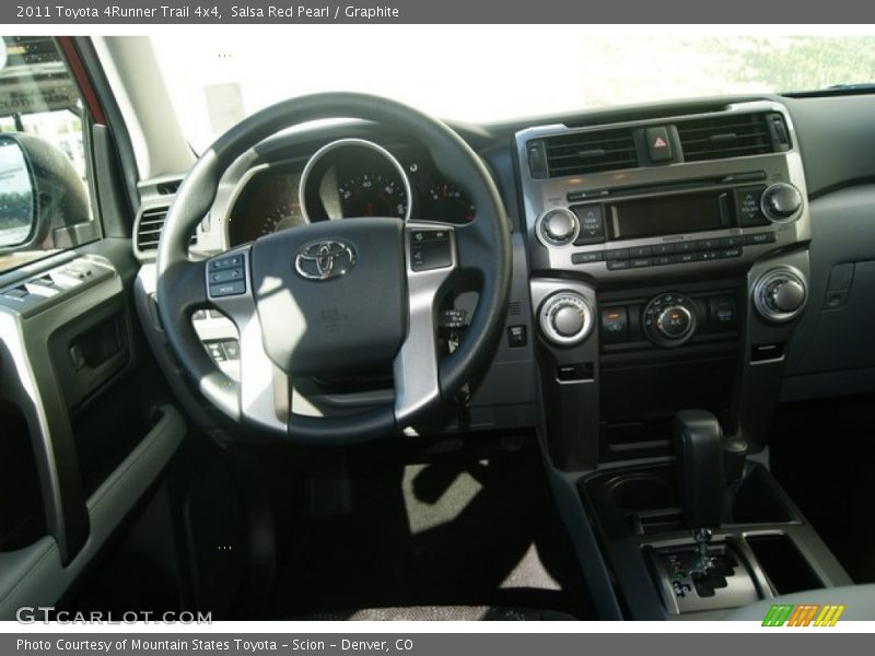 Salsa Red Pearl / Graphite 2011 Toyota 4Runner Trail 4x4