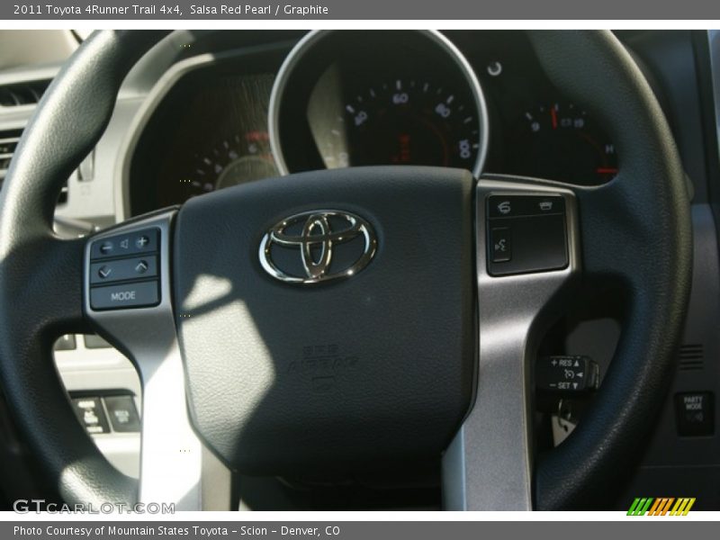 Salsa Red Pearl / Graphite 2011 Toyota 4Runner Trail 4x4