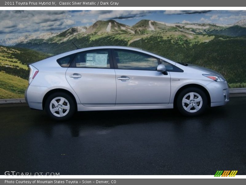 Classic Silver Metallic / Dark Gray 2011 Toyota Prius Hybrid IV
