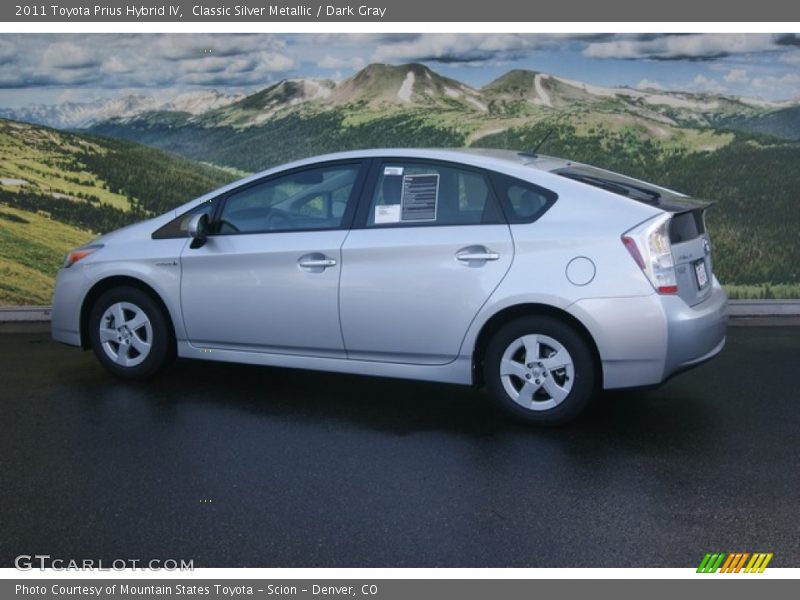 Classic Silver Metallic / Dark Gray 2011 Toyota Prius Hybrid IV