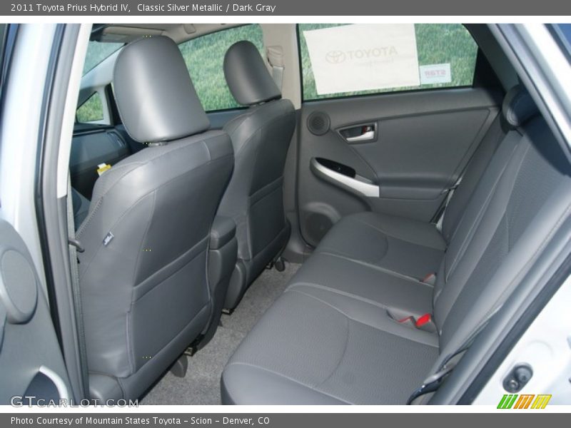 Classic Silver Metallic / Dark Gray 2011 Toyota Prius Hybrid IV