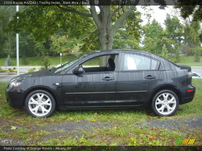 Black Mica / Black 2009 Mazda MAZDA3 i Touring Sedan