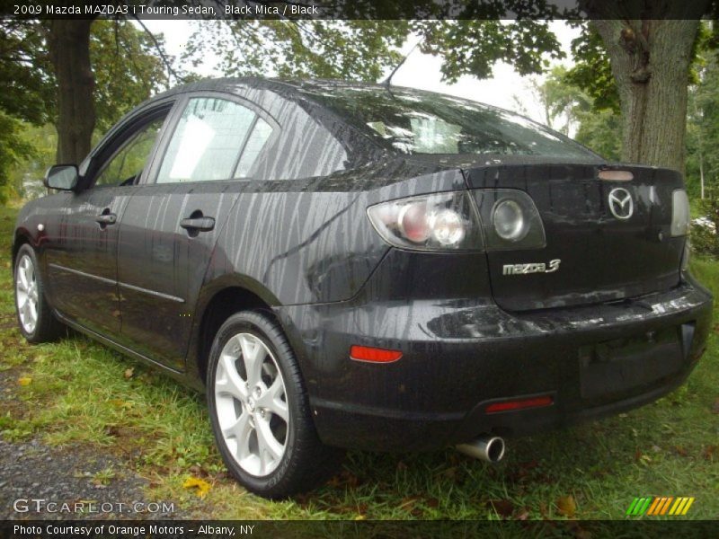 Black Mica / Black 2009 Mazda MAZDA3 i Touring Sedan