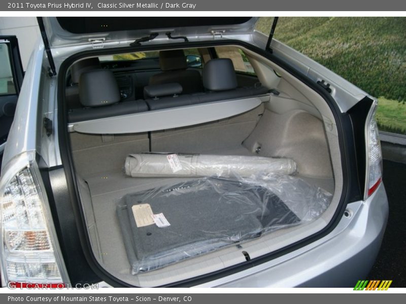 Classic Silver Metallic / Dark Gray 2011 Toyota Prius Hybrid IV