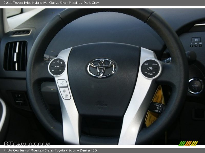 Classic Silver Metallic / Dark Gray 2011 Toyota Prius Hybrid IV