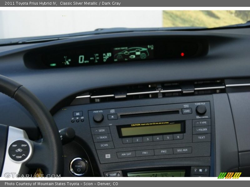 Classic Silver Metallic / Dark Gray 2011 Toyota Prius Hybrid IV