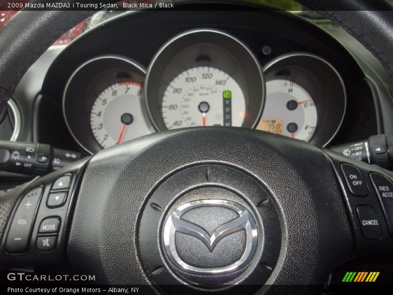 Black Mica / Black 2009 Mazda MAZDA3 i Touring Sedan