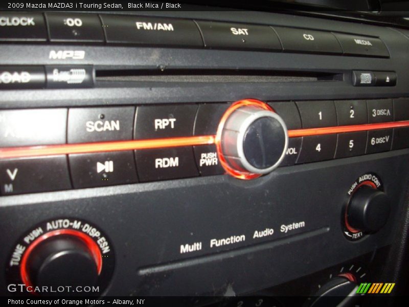 Black Mica / Black 2009 Mazda MAZDA3 i Touring Sedan