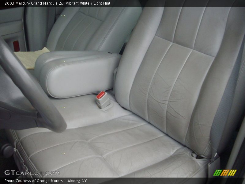 Vibrant White / Light Flint 2003 Mercury Grand Marquis LS