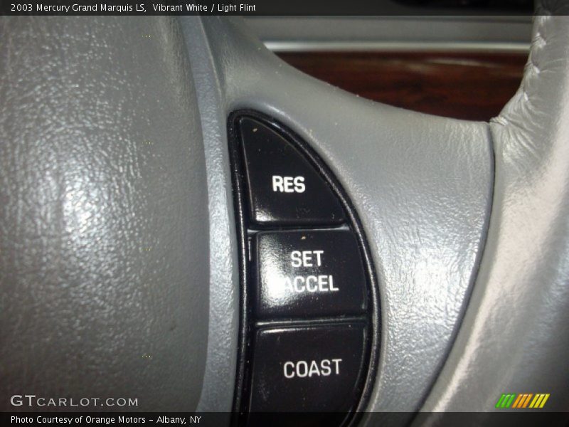 Vibrant White / Light Flint 2003 Mercury Grand Marquis LS