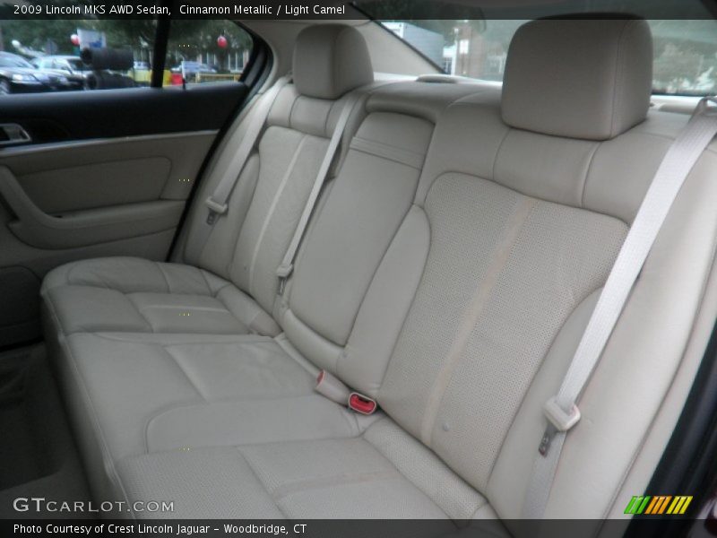 Cinnamon Metallic / Light Camel 2009 Lincoln MKS AWD Sedan