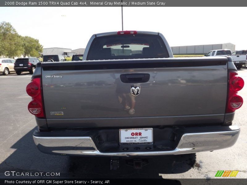 Mineral Gray Metallic / Medium Slate Gray 2008 Dodge Ram 1500 TRX4 Quad Cab 4x4