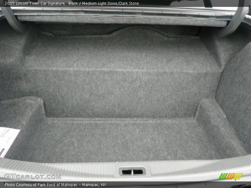 Black / Medium Light Stone/Dark Stone 2005 Lincoln Town Car Signature