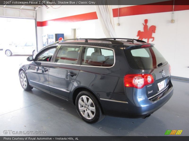Shadow Blue / Classic Grey 2007 Volkswagen Passat 2.0T Wagon