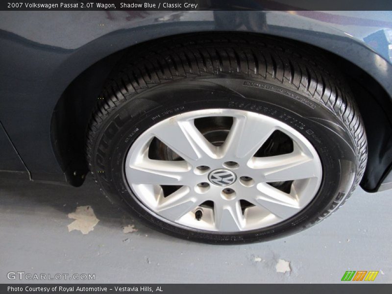 Shadow Blue / Classic Grey 2007 Volkswagen Passat 2.0T Wagon