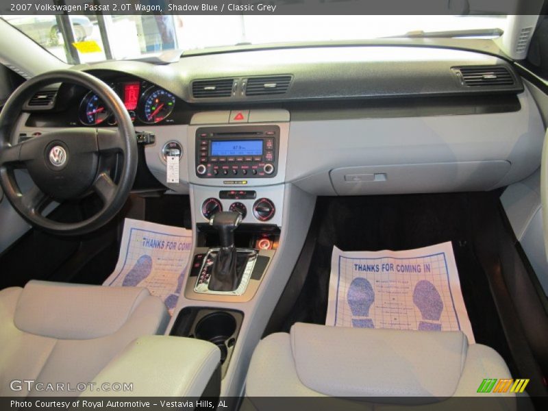 Shadow Blue / Classic Grey 2007 Volkswagen Passat 2.0T Wagon