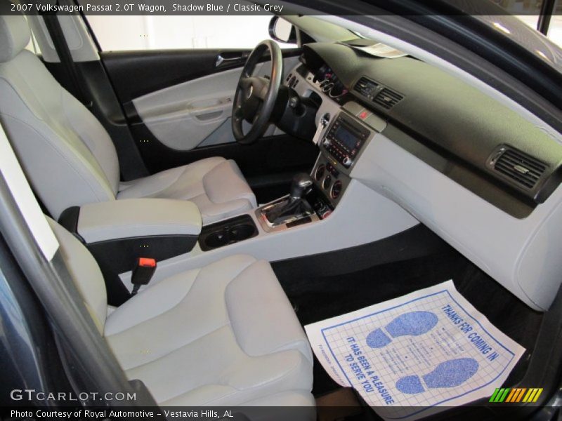 Shadow Blue / Classic Grey 2007 Volkswagen Passat 2.0T Wagon