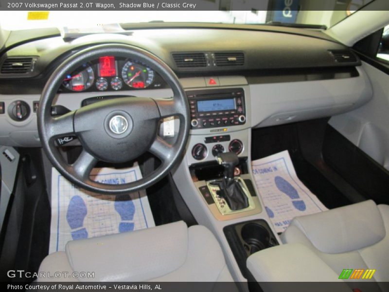 Shadow Blue / Classic Grey 2007 Volkswagen Passat 2.0T Wagon