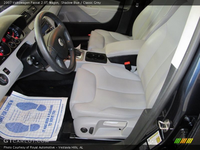 Shadow Blue / Classic Grey 2007 Volkswagen Passat 2.0T Wagon